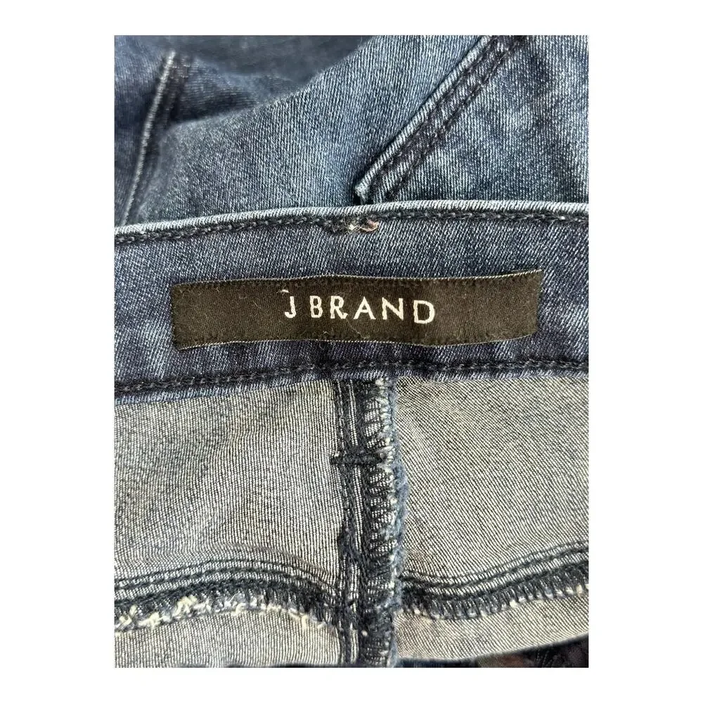 J Brand Jeans Womens 26 Dark Wash Mood Super Skinny Cotton Stretch Denim Y2K USA - Picture 4 of 7